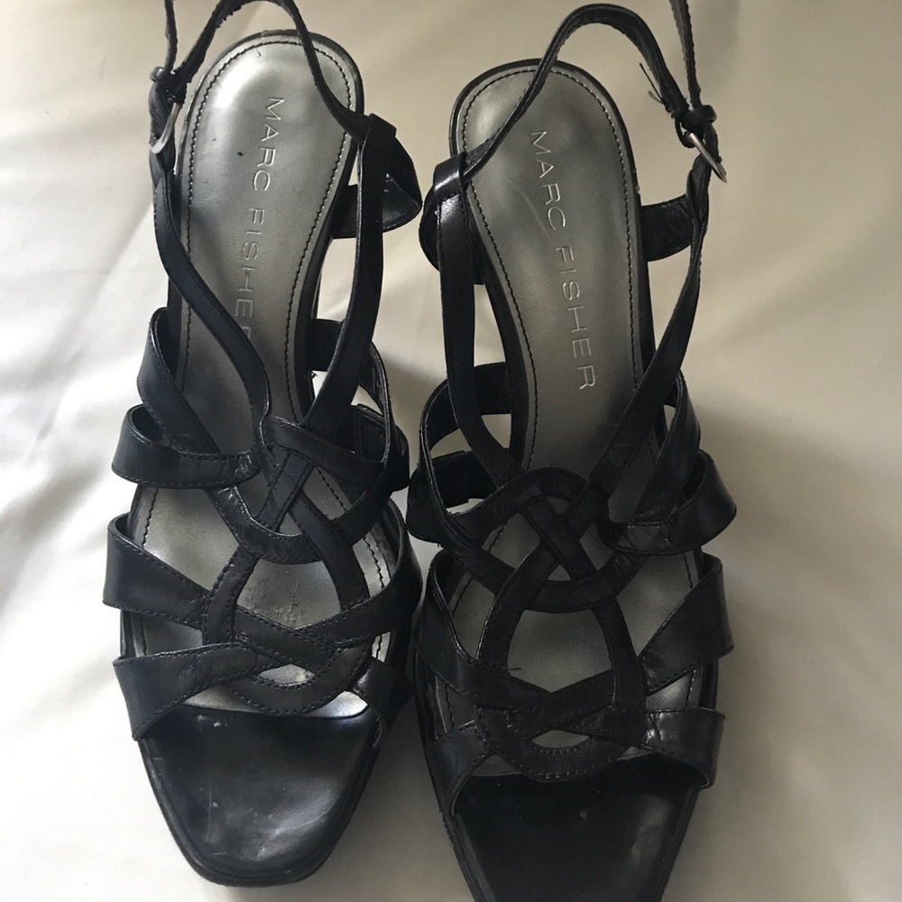 Marc Fisher strappy heels